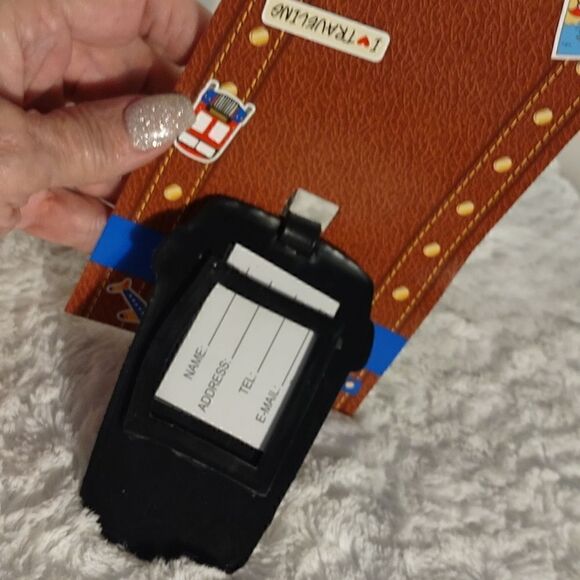 But First Coffee Luggage Tag - Picture 2 of 4